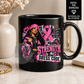 Strength Is the Dress Code PNG | Breast Cancer Awareness Pink Ribbon | Inspirational Sublimation Digital Download
