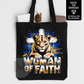 Woman of Faith PNG | Christian Woman Quote PNG | Inspirational Faith Sublimation Design | Religious Digital Download