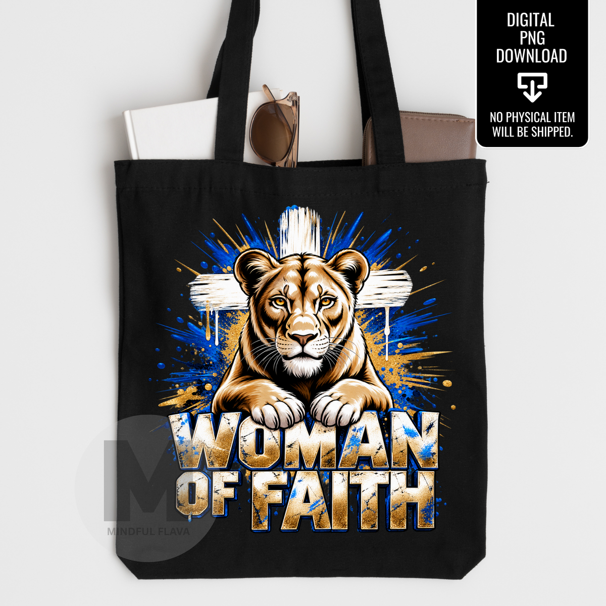 Woman of Faith PNG | Christian Woman Quote PNG | Inspirational Faith Sublimation Design | Religious Digital Download