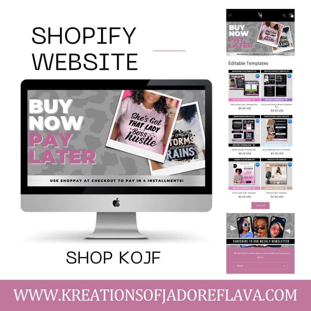 Custom Shopify Website Design