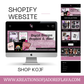 Custom Shopify Website Design