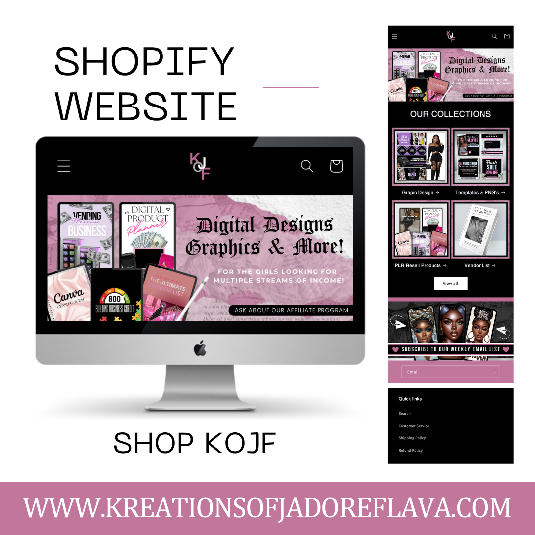 Custom Shopify Website Design